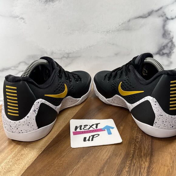 Men’s 5/Womens 6.5-Nike Kobe 9 Elite EM Low Protro TB Black Gold IH1401-002 nby main image 6